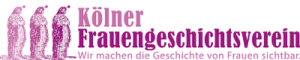 Das Foto zeigt das Logo des Kölner Frauengeschichtsvereins e.V.