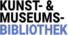 Das Foto zeigt des Logos der Kunst-und Museumsbibliothek der Stadt Köln.