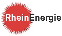 Das Foto zeigt Logo der RheinEnergie AG